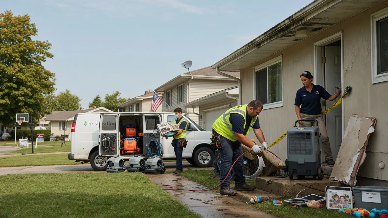 Water Damage Restoration in Burbank, WA near me